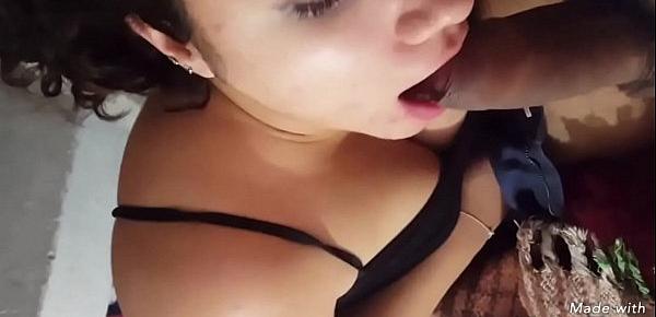  Despertando a Ex novia tetona para mamar verga